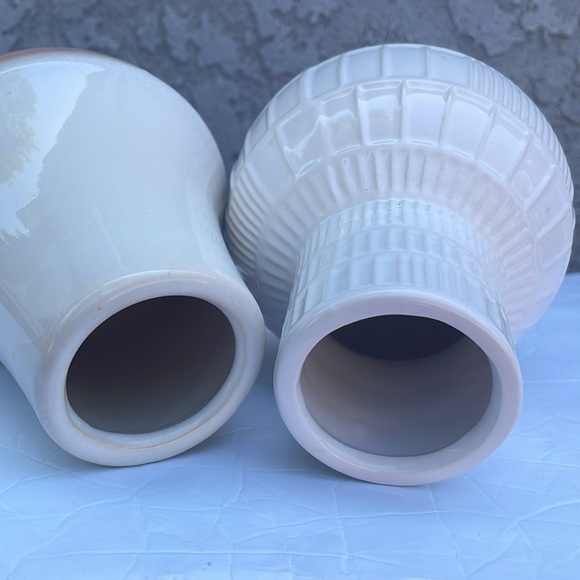 Ceramic Glossy Bud Vase Set of 2 Small - Picture 7 of 7